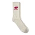 Classic Logo Sock (Oatmeal Melange / Granata)