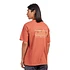 73 Skyline Organic T-Shirt (Burl Red)