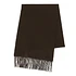 Cashmere Scarf Solid (D.Brown)