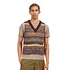 Beams Plus x gim - Cricket Fair Isle Vest British Wool 5G