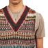 Beams Plus x gim - Cricket Fair Isle Vest British Wool 5G