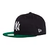 Team Colour New York Yankees 59fifty Cap (Navy / White / Kelly Green)