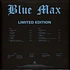 Blue Max - Limited Edition Black Vinyl Edtion