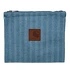 Menard Zip Wallet "Monsey" Herringbone Denim, 11.4 oz (Blue Rigid)