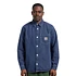 George Shirt Jac "Smithfield" Color Denim, 13.5 oz (Air Force Blue Stone Dyed)
