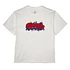 Throw T-Shirt (White / Blue & Red)