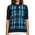 Fred Perry - Sheer Tartan Knitted Shirt