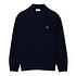 Lacoste - Moss Stitch Polo Collar Sweater