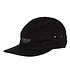 Foundation 5 Panel Camper Hat (Made in USA) (Black)