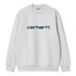 Carhartt Sweat (Ash Heather / Duck Blue)