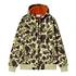 Car-Lux Hooded Jacket (Camo Duck / Green / Turmeric)