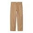 W' Pierce Pant Straight "Hubbard" Canvas, 9 oz (Peanut Rinsed)