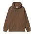 Hooded Chase Sweat (Chocolate / Gold)