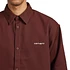 Carhartt WIP - L/S Module Script Shirt "Arlington" Twill, 8.25 oz
