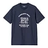 S/S Fun Run T-Shirt (Air Force Blue / White)