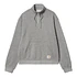 Luther Half Zip Sweat (Misty Grey Heather)