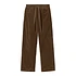 Floyde Pant "Coventry" Corduroy, 9.7 oz (Chocolate Rinsed)