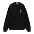 Cross Screw Sweat (Black / White)