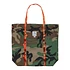 Climb Tote (Ms Woodland Camo / Orange Webbing)