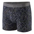 Essential Boxer Briefs (Small Currents / Pitch Blue)