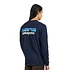 Long-Sleeved P-6 Logo Responsibili-Tee (New Navy)