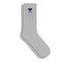 Heart Flower Logo Socks (Grey)