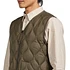 TAION - Military V Neck W-Zip Down Vest (Soft Shell)