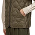 TAION - Military V Neck W-Zip Down Vest (Soft Shell)