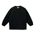 Fleece Raglan Crew (Black)