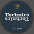 Technics 12" 50th Limited Edition Slipmats (2 Stück) (Blue)