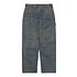 Bleached Double Knee Pant (Blue)