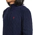 Polo Ralph Lauren - Cable-Knit Wool-Cashmere Zip Sweater