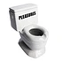 Toilet Ashtray (White)