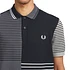 Fred Perry x Beams - Beams Striped Panel FP Shirt