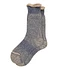 Hemp Thick Pile Crew Socks (Navy Melange)