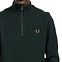 Fred Perry - Textured Half Zip Jumper