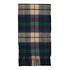 Wool Cashmere Tartan Scarf (Green Loch)