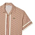 Lacoste - Short Sleeved Monogram Print Shirt
