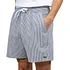 Lacoste - Striped Seersucker Swim Trunks