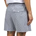 Lacoste - Striped Seersucker Swim Trunks