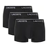 Stretch Logo Waist Trunks (Pack of 3) (Black)