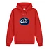 Big Circled Bird Logo Hoodie (Red)