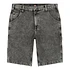 Garyville Denim Short (Light Gray Wash)