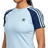 adidas - Adicolor 3 Stripe Raglan Slim T-Shirt