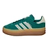 Gazelle Bold W (Collegiate Green / Wonder White / Gold Metallic)