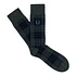 Tartan Sock (Night Green)