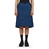 Nylon Packable Midi Skirt (Deep Navy)