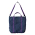 Nylon Packable Explorer Tote (Deep Navy)