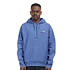 Hooded American Script Sweat (Blue Iris)