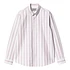 L/S Dillion Shirt (Dillion Stripe / Hortensia / White)